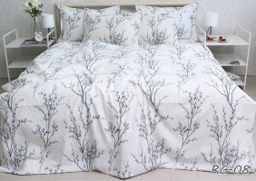 Комплект постельного белья Tag Tekstil Ranforce Gofre RG-08