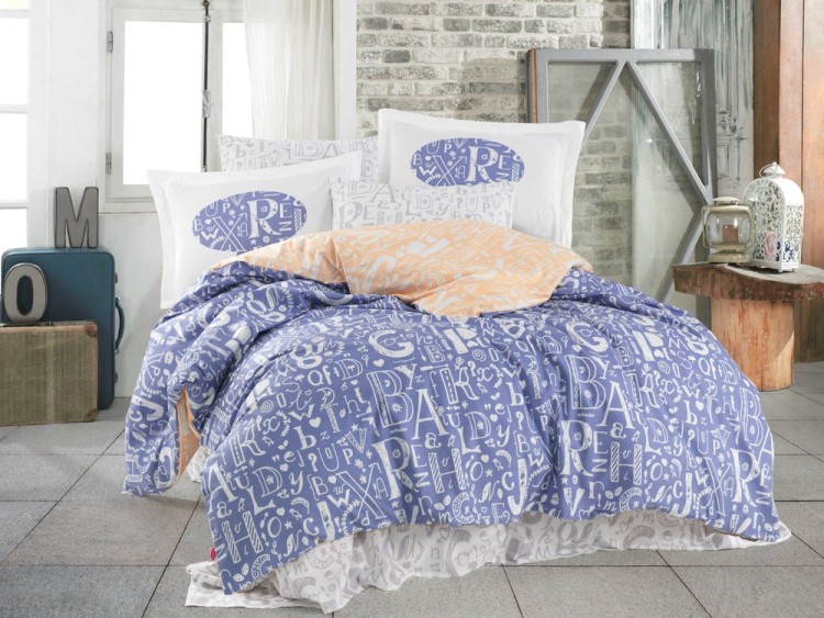 Постельное белье Poplin Hobby Dream лиловый полуторный