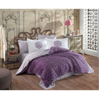 Постельное белье Hobby Exclusive Sateen Marcella сиреневый евро