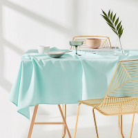 Скатерть кухонная Tag tekstil Голубая 180x220