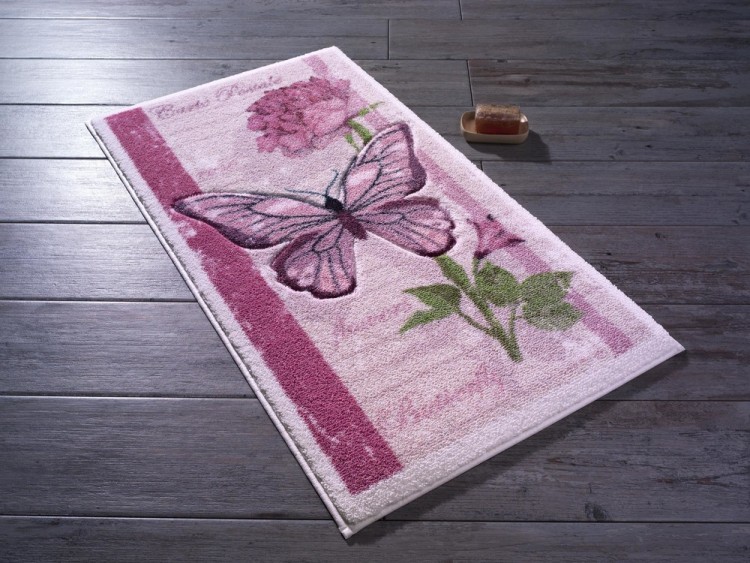 Коврик для ванной Confetti Carte Postale Pembe 50x57