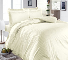 Постельное белье First choice Сатин Жаккард 200х220 S-052 Kream