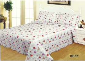 Покрывало стеганое с наволочками Dophia 220х250 Ibiza Beny