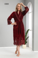 Халат женский Nusa NS 0383 bordo
