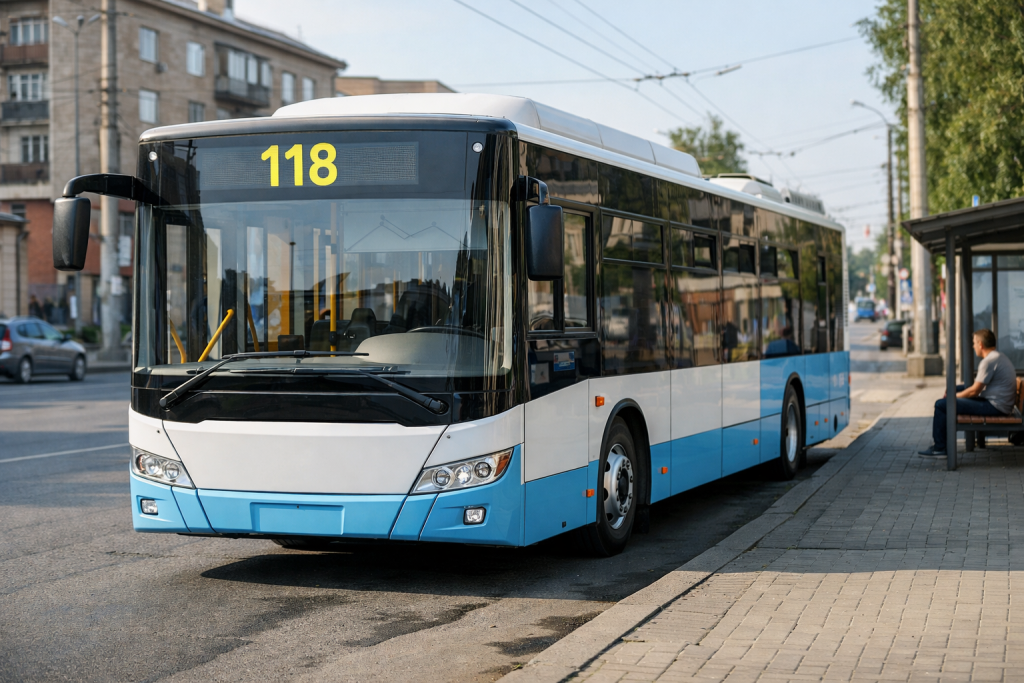 118 автобус Кропивницький: маршрут, зупинки, графік